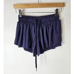 Blaosn Flowy Running Shorts for Women Gym Yoga Workout Athletic Sweat Skirt XS